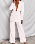 Variant image for Damen Anzug Schwarz Größe M Polyester Blazer und Hose Set für Eleganz-25
