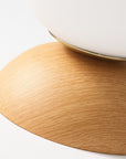 Japanische Deckenleuchte mit Holzoptik | Hikari Deckenlampe