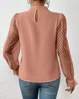 Damen Top Beige Größe M Hochwertiges Material-6