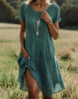 Luftiges Damen Sommerkleid mit Blumenprint Alurea