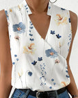 Variant image for Damen Top Weiß Größe M Baumwolle Ärmellos Festlich Elegantes Oberteil-11