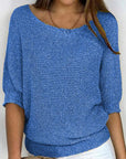 Variant image for Damenpullover Gelb Größe M Baumwolle Warm und Weich mit Schmetterlingsärmeln-1