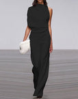 Variant image for Damen Jumpsuit Schwarz Größe M Polyester Eleganter Overall für jeden Anlass-13