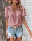 Variant image for Damen Bluse Weiß Größe M Baumwollmischung Elegante Bluse für Festliche Anlässe-17