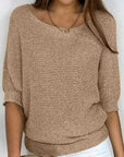 Variant image for Damenpullover Gelb Größe M Baumwolle Warm und Weich mit Schmetterlingsärmeln-7