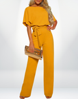 Variant image for Damen Jumpsuit Blau Größe M Elegant Luftig Overall für Sommer-1