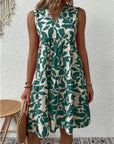 Sommerliches Damenkleid mit Blumenmuster – Elenya