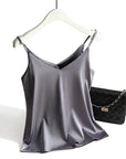 Variant image for Damen Tank Top Weiß Größe M Satin-6