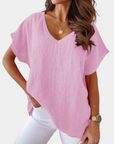 Variant image for Damen T-Shirt Khaki Größe M Baumwolle - Bequemes Oberteil für jeden Anlass-11