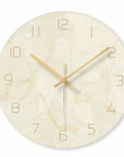 Olivia – Elegante Wanduhr mit Marmor-Optik