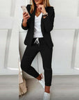 Variant image for Damen Blazer Schwarz Größe M Polyester Baumwolle-16