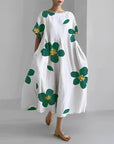 Lockeres Damen Sommerkleid mit Print – Mira