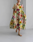 Lockeres Damen Sommerkleid mit Print – Mira