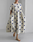 Lockeres Damen Sommerkleid mit Print – Mira