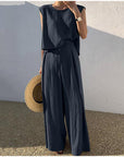 Variant image for Damen Leinen Set Beige Größe M Atmungsaktiv-17