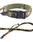 K9 TacticalPro – Verstellbares Hundehalsband mit Leine, Perfekt für Training und Outdoor-Aktivitäten