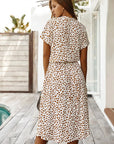 Luftiges Midi Damenkleid mit Modernem Druck – Bequemes Sommerkleid für Warme Tage in Eleganter Passform-2