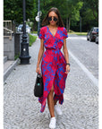 Bequemes Damen Sommerkleid mit lockerer Passform Solenya