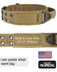 PawTactic Militärischer Hundehalsband