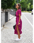 Bequemes Damen Sommerkleid mit lockerer Passform Solenya