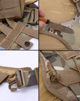 K9 Tactical Hundegeschirr mit Leine – Robustes Military-Set für Training und Kontrolle