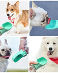 AquaFlow – Tragbare Hundewasserflasche mit Auslaufschutz