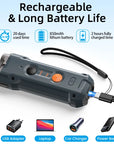 DogSafe Ultraschall Hundeabwehr – 2-in-1 Anti-Bell & Trainingsgerät mit LED-Licht
