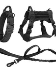K9 Tactical Hundegeschirr mit Leine – Robustes Military-Set für Training und Kontrolle
