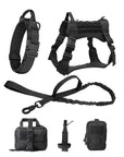 K9 Tactical Hundegeschirr mit Leine – Robustes Military-Set für Training und Kontrolle