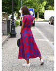 Bequemes Damen Sommerkleid mit lockerer Passform Solenya