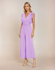 Variant image for Damen Jumpsuit Lila Größe M Polyester Festlich Elegant-1