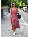 Bequemes Damen Sommerkleid mit lockerer Passform Solenya