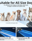 DogSafe Ultraschall Hundeabwehr – 2-in-1 Anti-Bell & Trainingsgerät mit LED-Licht