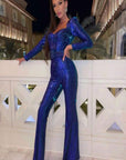 Variant image for Damen Jumpsuit Schwarz Größe M Elegant Hochwertiger Stoff-4