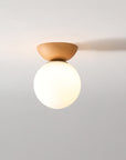 Japanische Deckenleuchte mit Holzoptik | Hikari Deckenlampe