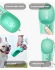 AquaFlow – Tragbare Hundewasserflasche mit Auslaufschutz