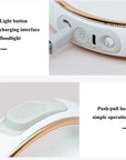 Automatische 3m-Hundeleine mit LED-Licht – Reflektierende