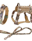 K9 Tactical Hundegeschirr mit Leine – Robustes Military-Set für Training und Kontrolle