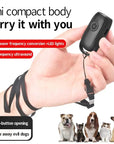 PawGuard Mini Ultraschall Hundeabwehr – USB Wiederaufladbares Anti-Bell & Trainingsgerät mit LED