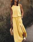 Elegantes Damen Maxikleid in lebendigen Farben – Rosa
