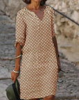 Luftiges Damen Sommerkleid mit lockerer Passform Elviva