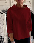 Variant image for Damen Top Beige Größe M Baumwolle-Polyester-31