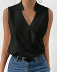 Variant image for Damen Top Weiß Größe M Baumwolle Ärmellos Festlich Elegantes Oberteil-19