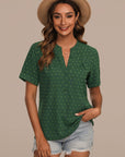Variant image for Damen Shirt Schwarz Größe M Polyester V-Ausschnitt-1
