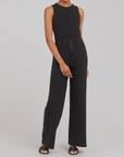 Variant image for Damen Jumpsuit Beige Größe M Baumwolle Ärmellos Elegant Sommer-19