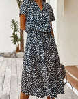 Variant image for Luftiges Midi Damenkleid mit Modernem Druck – Bequemes Sommerkleid für Warme Tage in Eleganter Passform-19