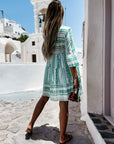 Boho-Rüschenkleid für Damen – Fröhliches Sommerkleid Mia