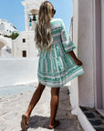 Boho-Rüschenkleid für Damen – Fröhliches Sommerkleid Mia