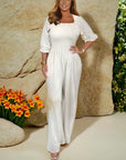 Variant image for Damen Jumpsuit Schwarz Größe M Baumwolle-Polyester Elegant-15