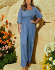Variant image for Damen Jumpsuit Schwarz Größe M Baumwolle-Polyester Elegant-29